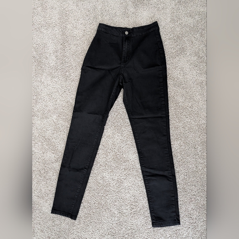 Fashion Nova Black Skinny Jeans Size 11